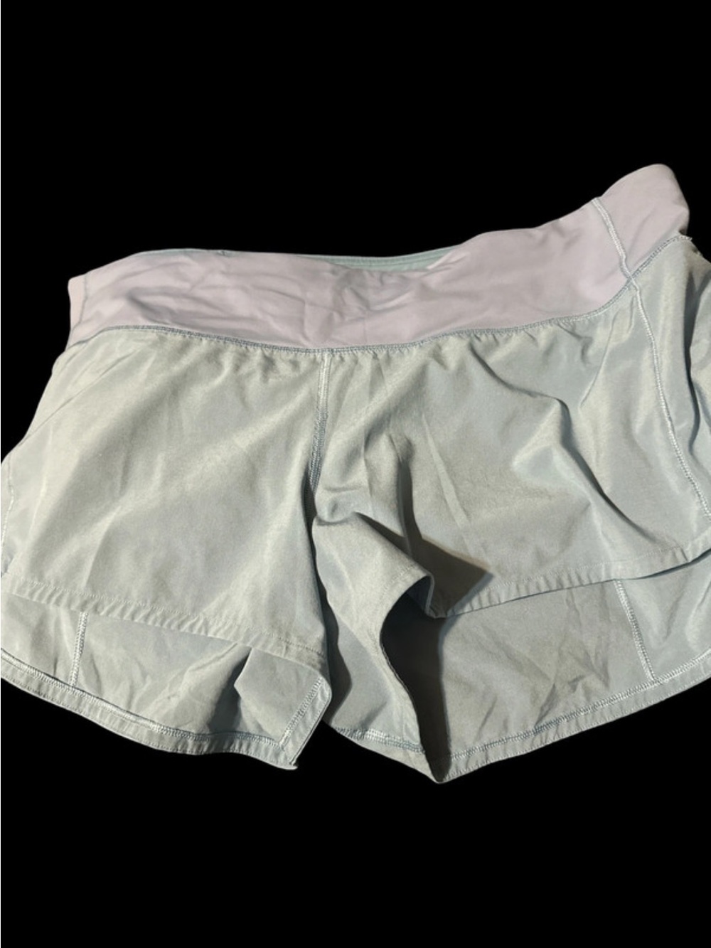 Lululemon Speed Up HR High Rise Blue Running Lined Shorts  Sz 10